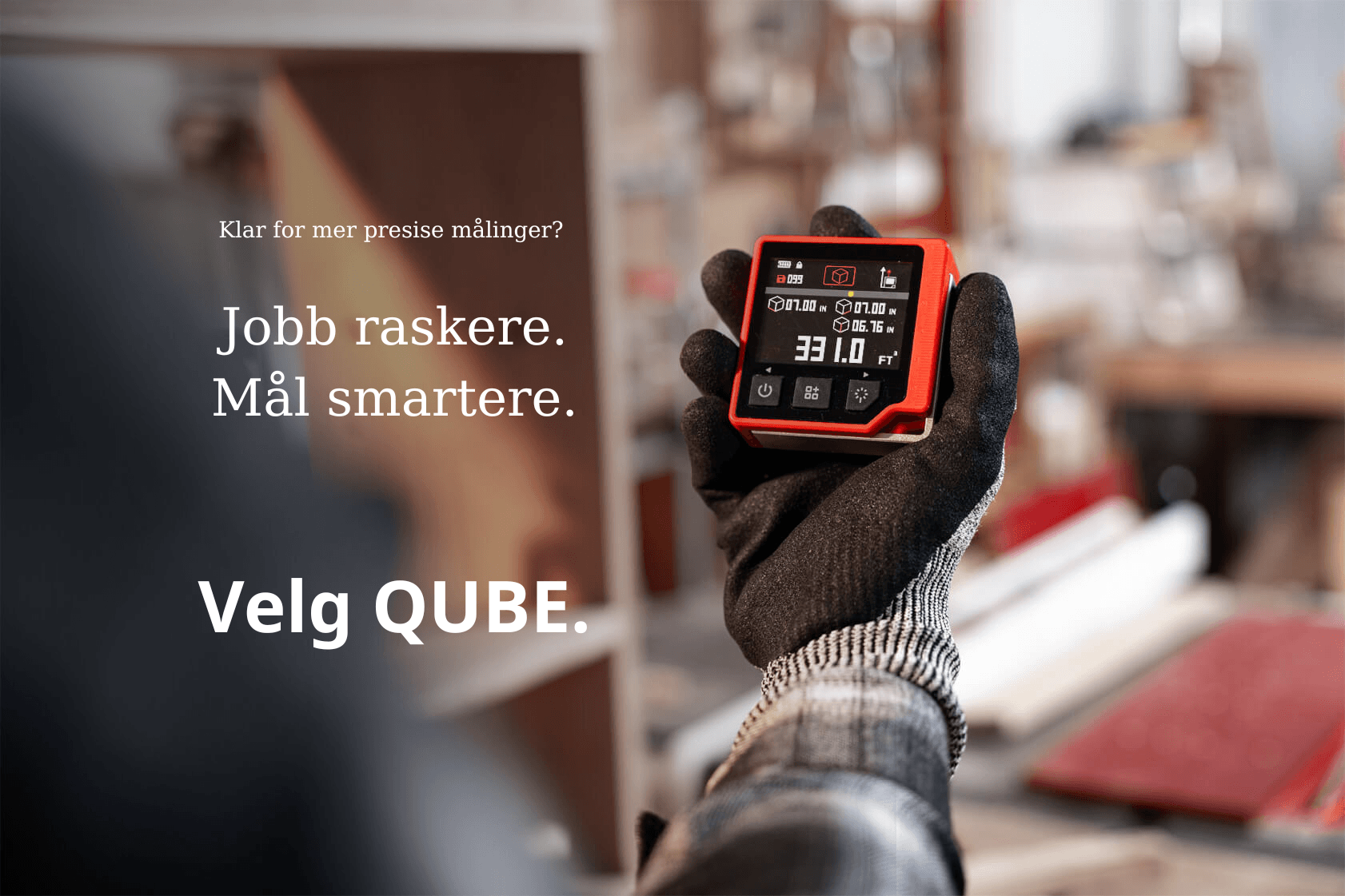 lasermåler qube