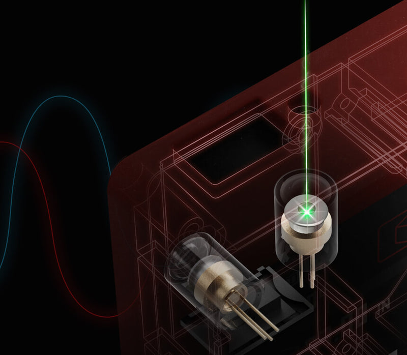 QUBE laser teknologi for presis måling